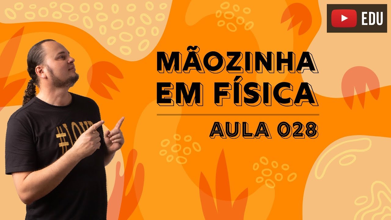 Componentes da aceleração vetorial | centrípeta e tangencial | Mãozinha em Física 028