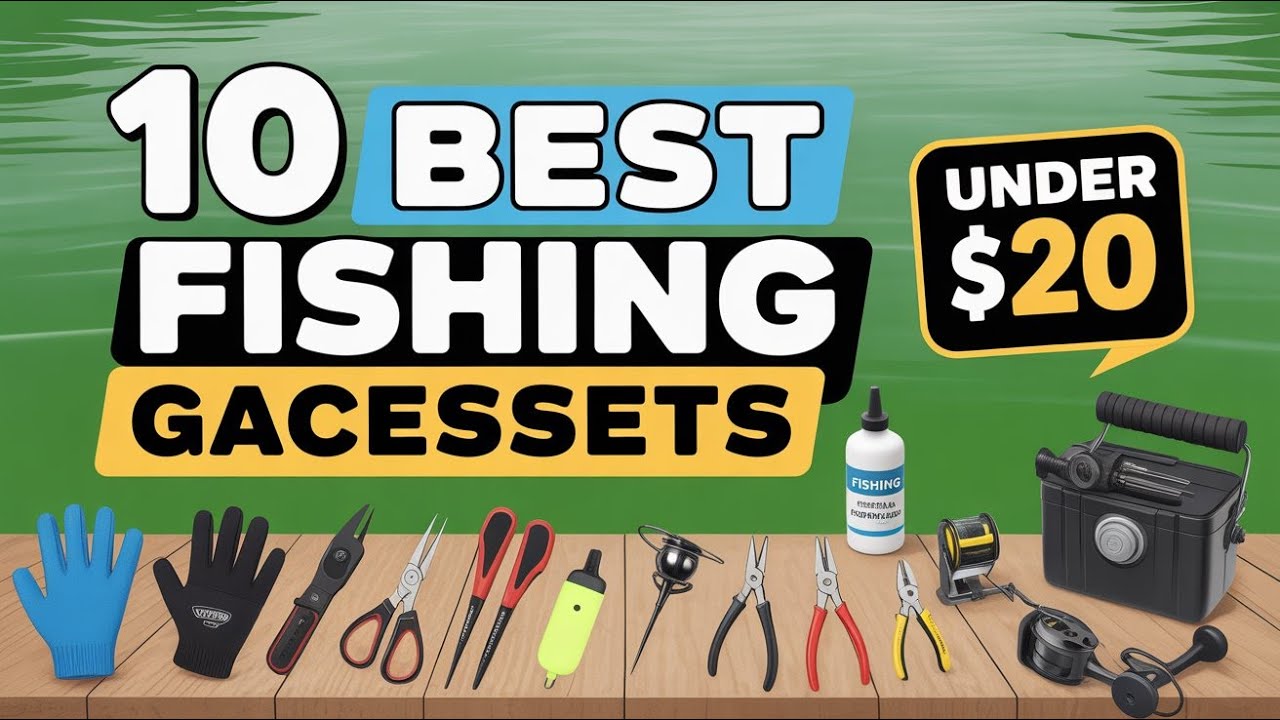 10 Best Fishing Accessories Under $20 Amazon | Affordable Gear and Gadgets