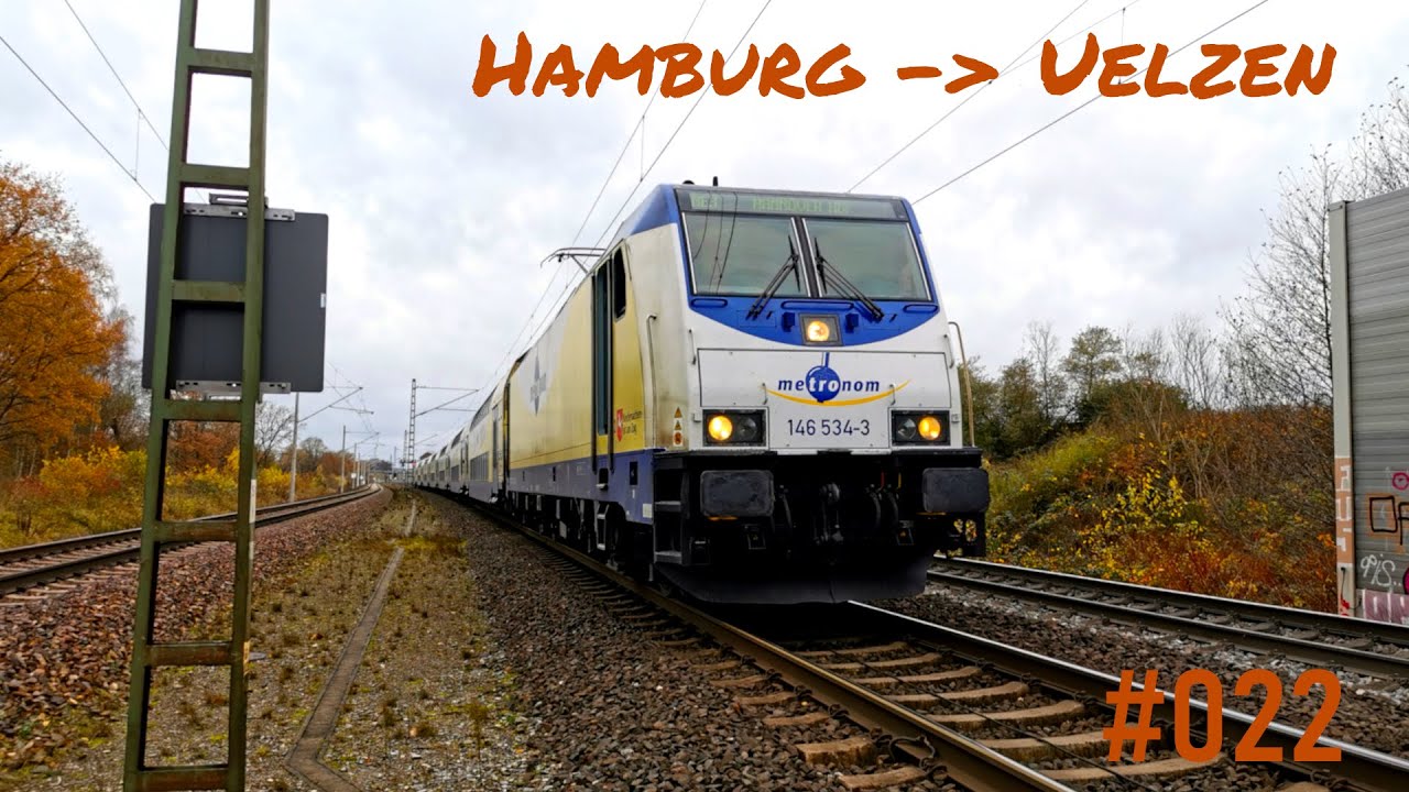 Führerstandsmitfahrt #022 - Teilweise Leer nach Uelzen