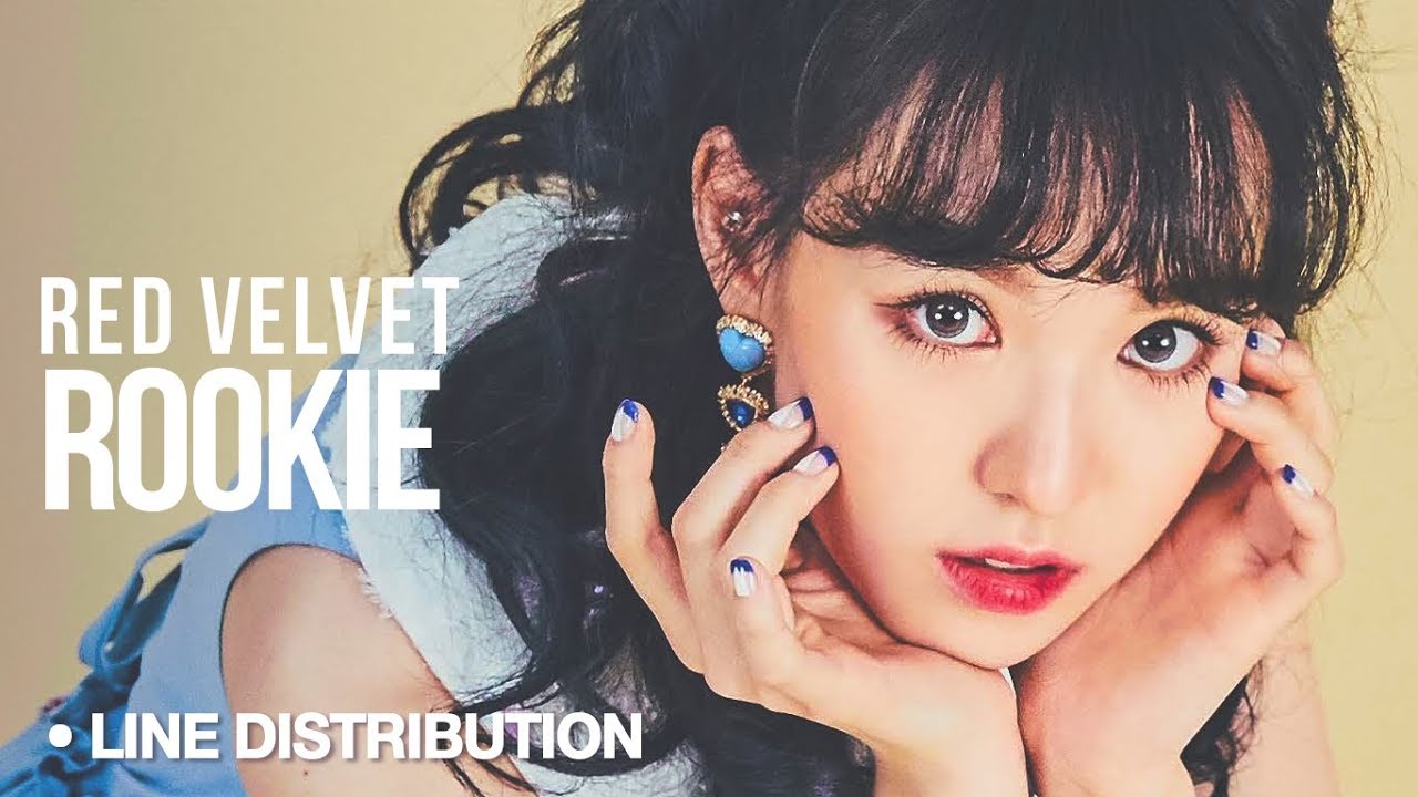RED VELVET - Rookie : Line Distribution (Color Coded)