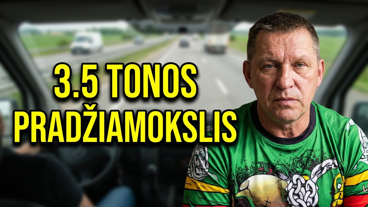 Tachografas,Pradžiamokslis #vienisaskeleivis 