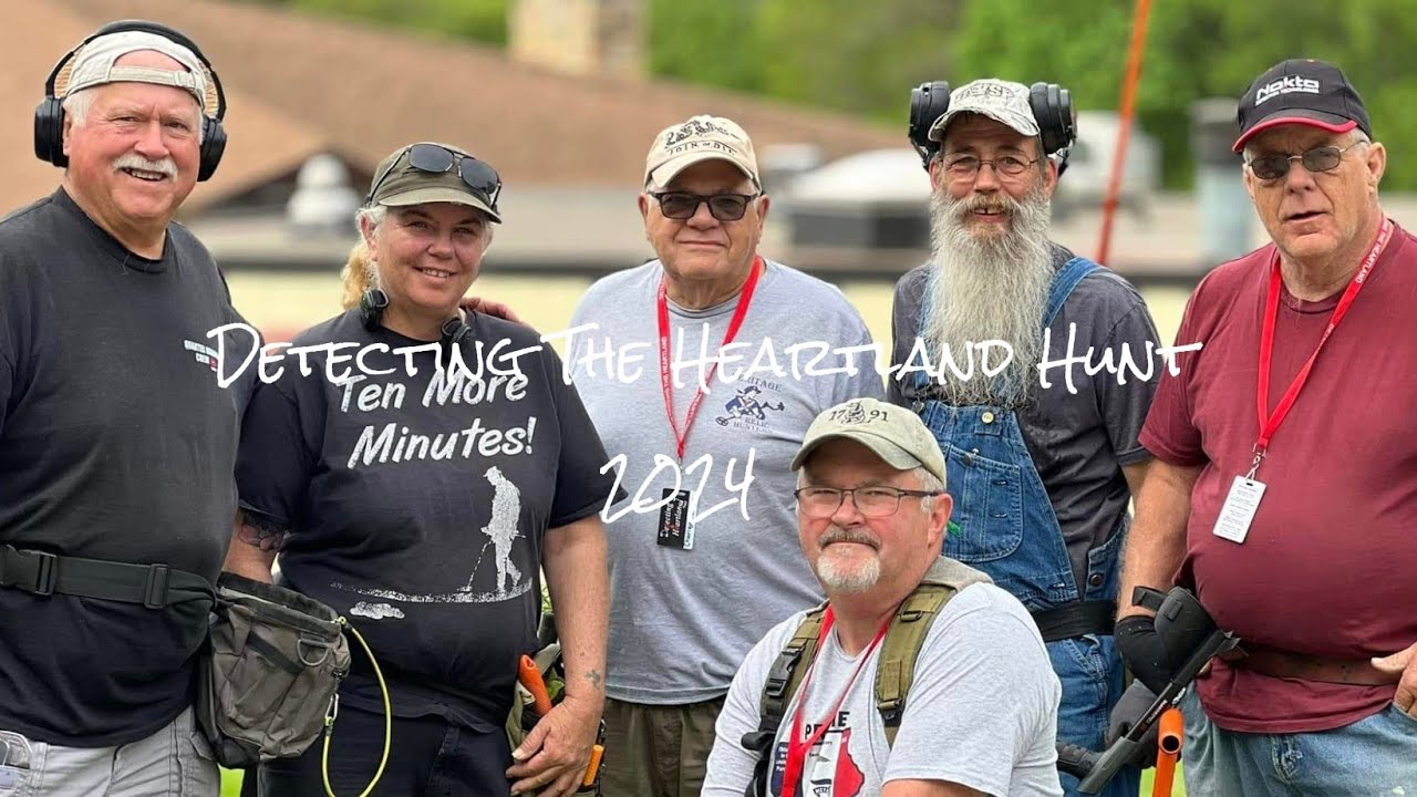 Detecting The Heartland Hunt 2024 #metaldetecting