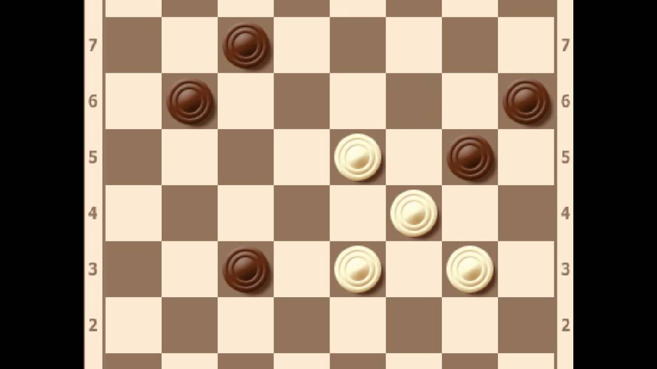 КОМБИНАЦИОННЫЕ ПРИЕМЫ В РУССКИХ ШАШКАХ | ШАШКИ