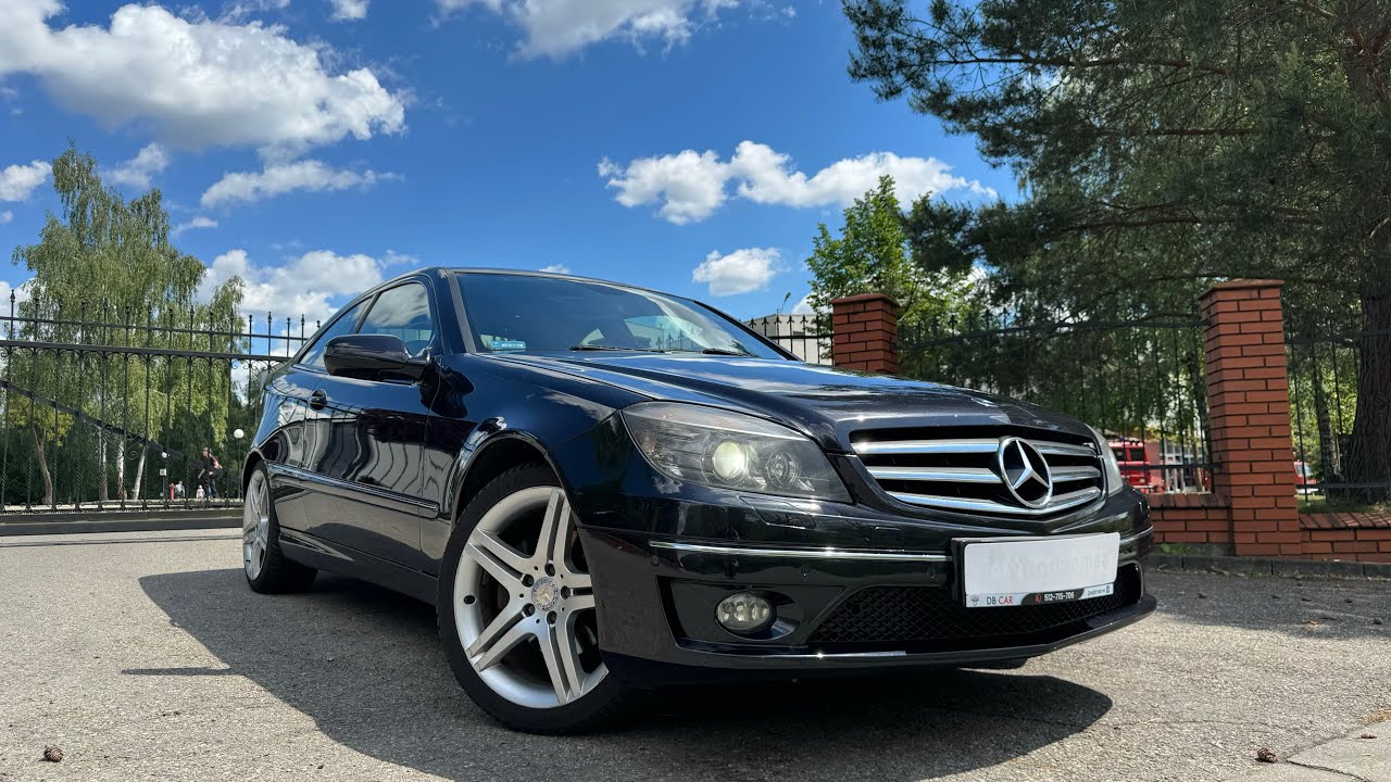 DBCAR/SPRZEDANY - MERCEDES-BENZ CLC 200, 1.8K 184KM, 2008r, PL SALON, 215tys. Km, BEZWYPADKOWY