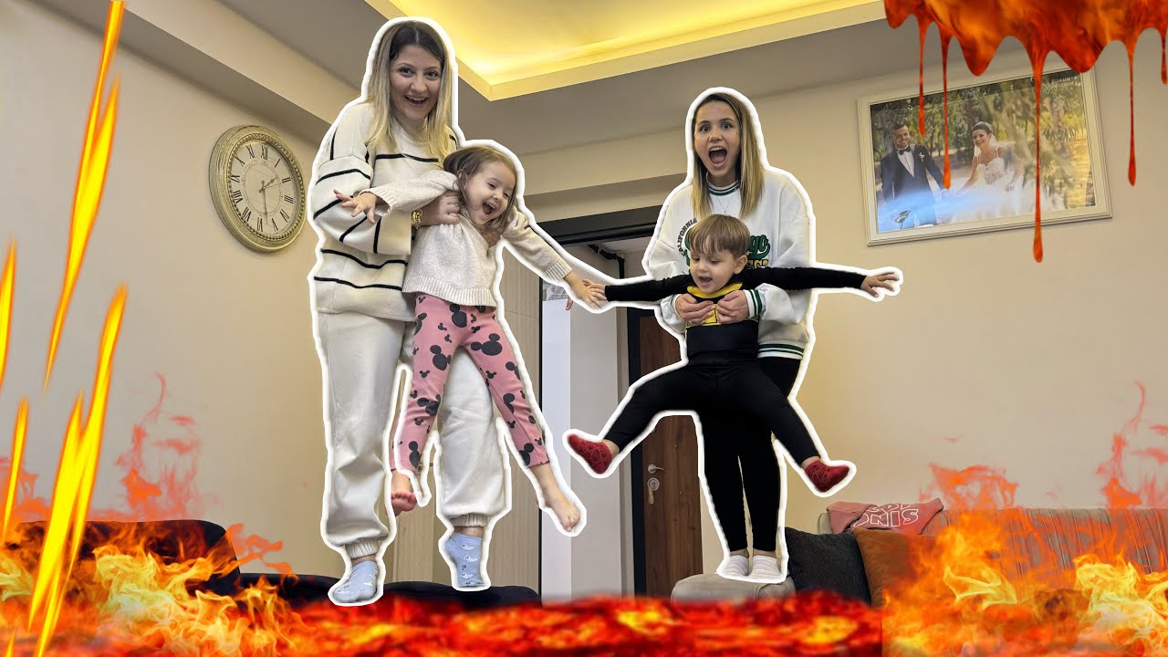 YERDE LAV VAR OYNADIK | BURNUM KIRILDI MIIII ?