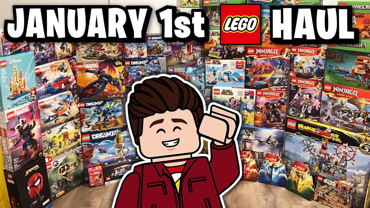 My January 1st 2024 LEGO Haul