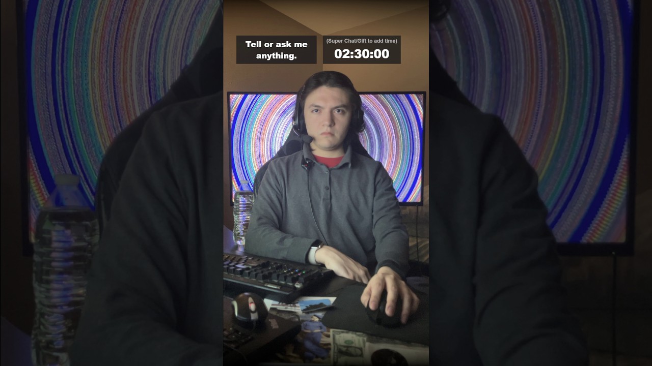 Me Reading Viewers' Chat-Messages; Tell or Ask Me Anything