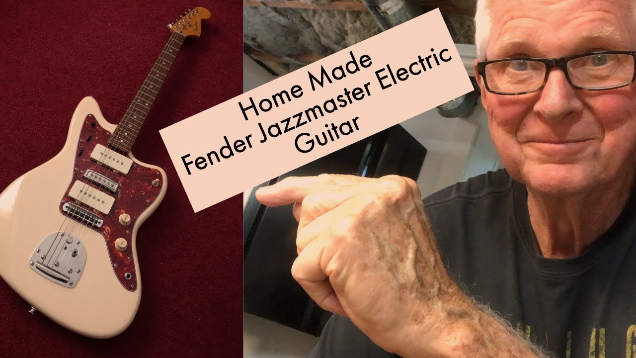 Home Made Fender Jazzmaster Guitar