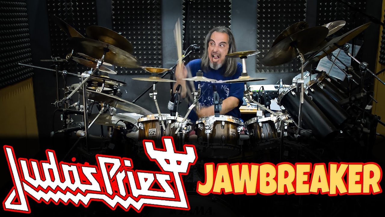 JUDAS PRIEST Jawbreaker  drum covber by stamatis kekes