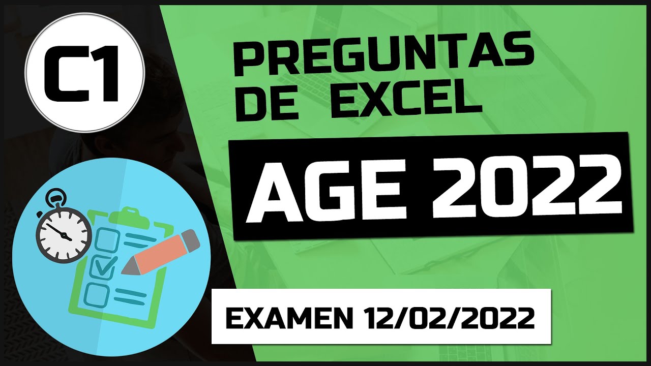 Preguntas de examen de Excel resueltas (Examen Administrativo del Estado 2022)