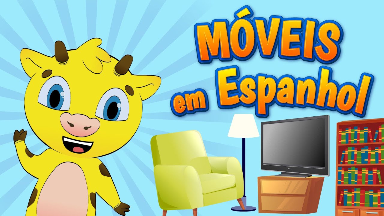 Aprender Espanhol | Móveis da Casa em Espanhol | Objetos de la Casa