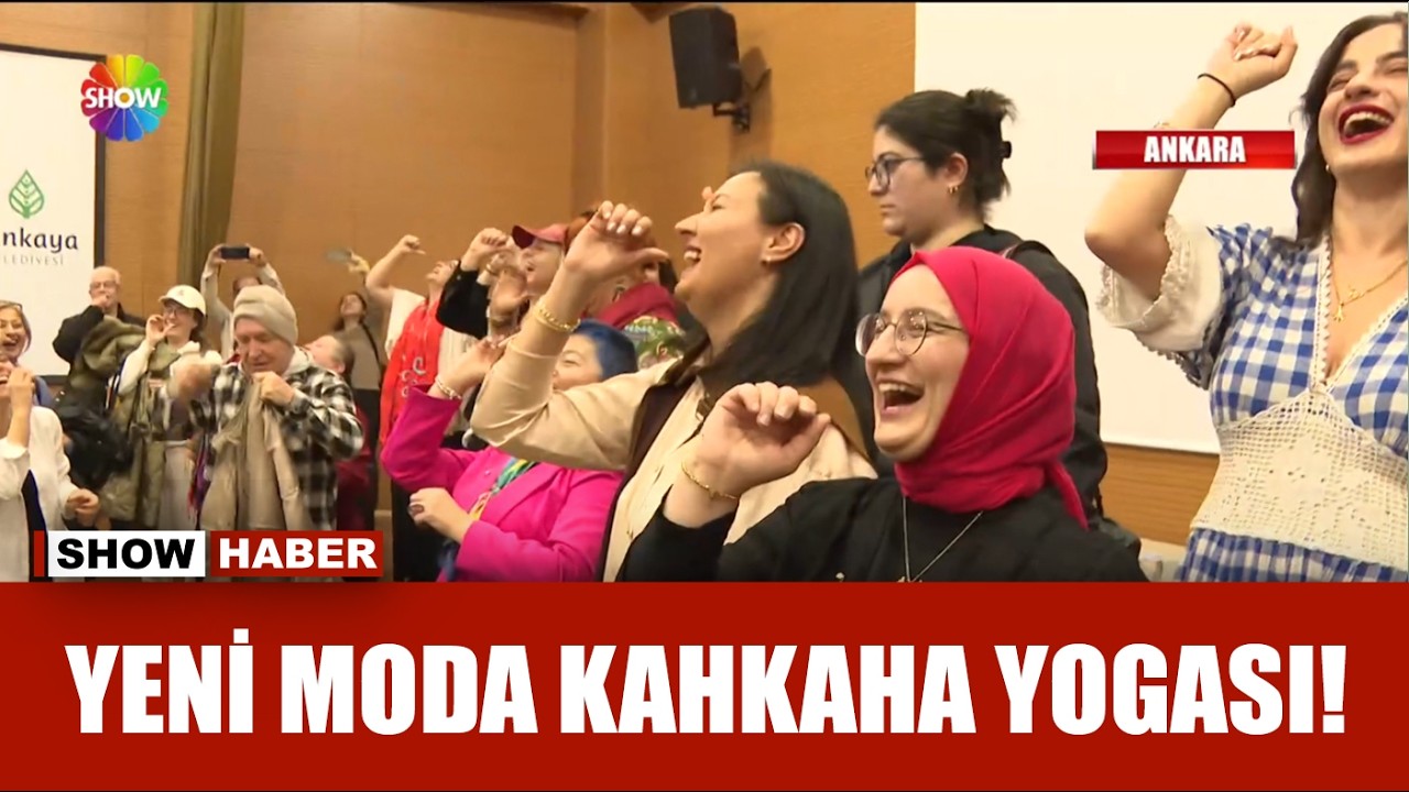 Kahkaha atarak spor yaptılar