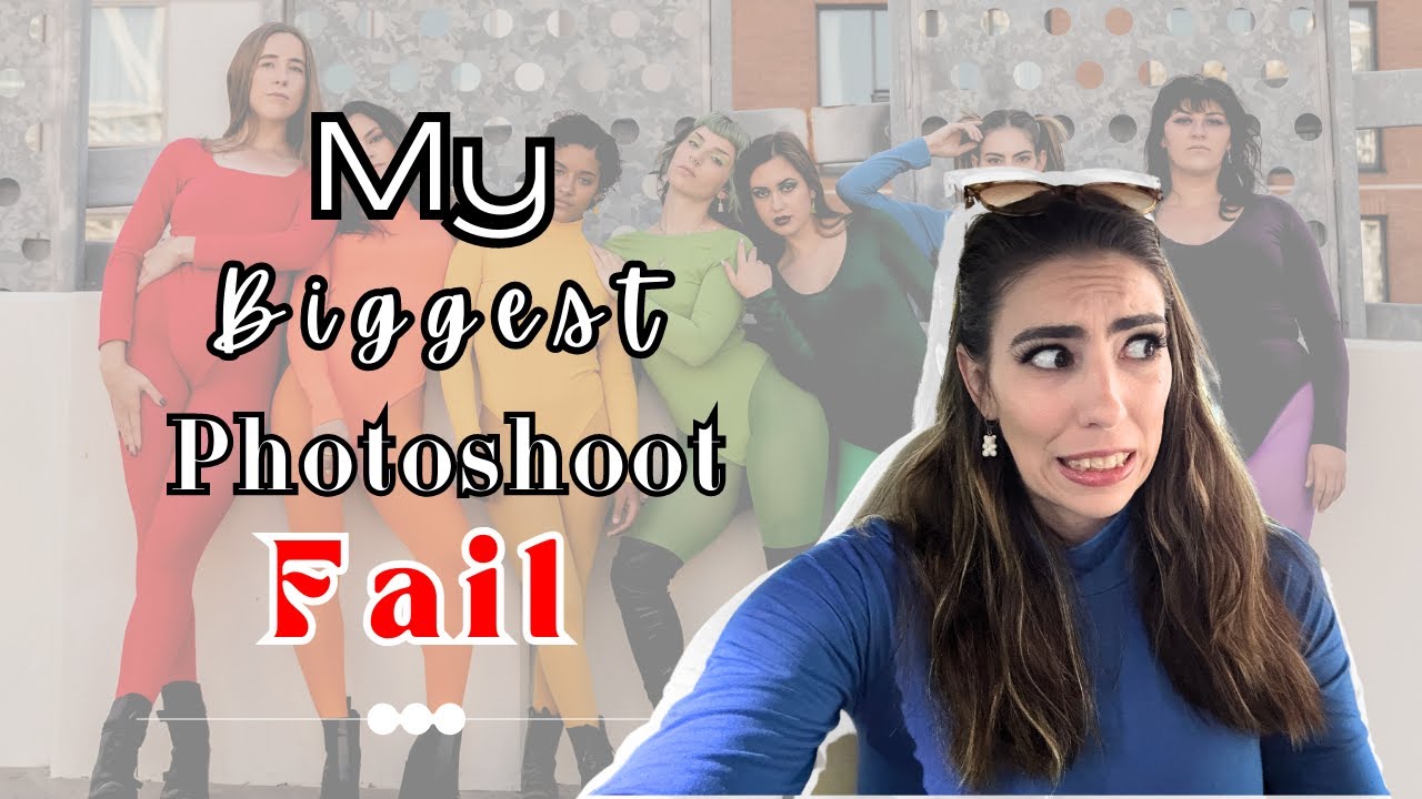 My Biggest Photoshoot FAIL! | I Can't Believe I Did This | Rainbow Group Shoot