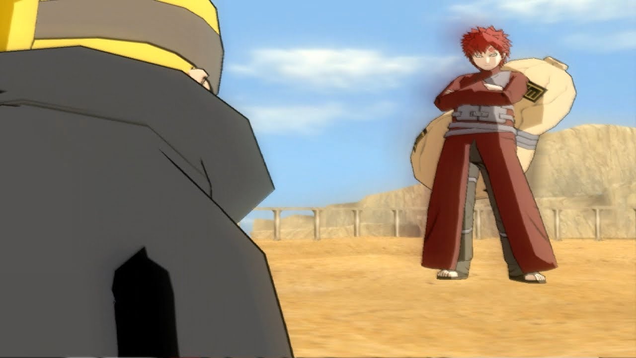 Naruto Shippuden Ultimate Ninja 4 Walkthrough Part 10 Gaara vs Deidara (Kazekage Rescue Arc)