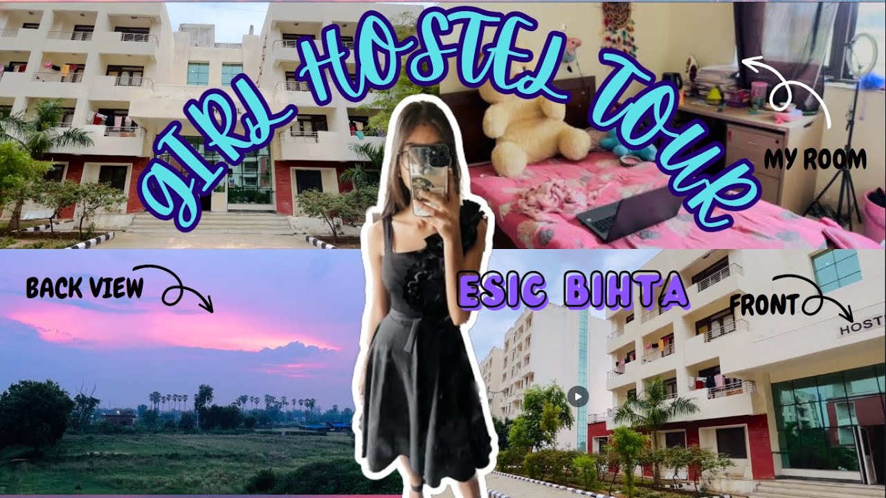 ESIC MCH GIRLS HOSTEL TOUR#mbbs #esicbihta #medicalcollege #esicpatna #tishaamed #roomtour