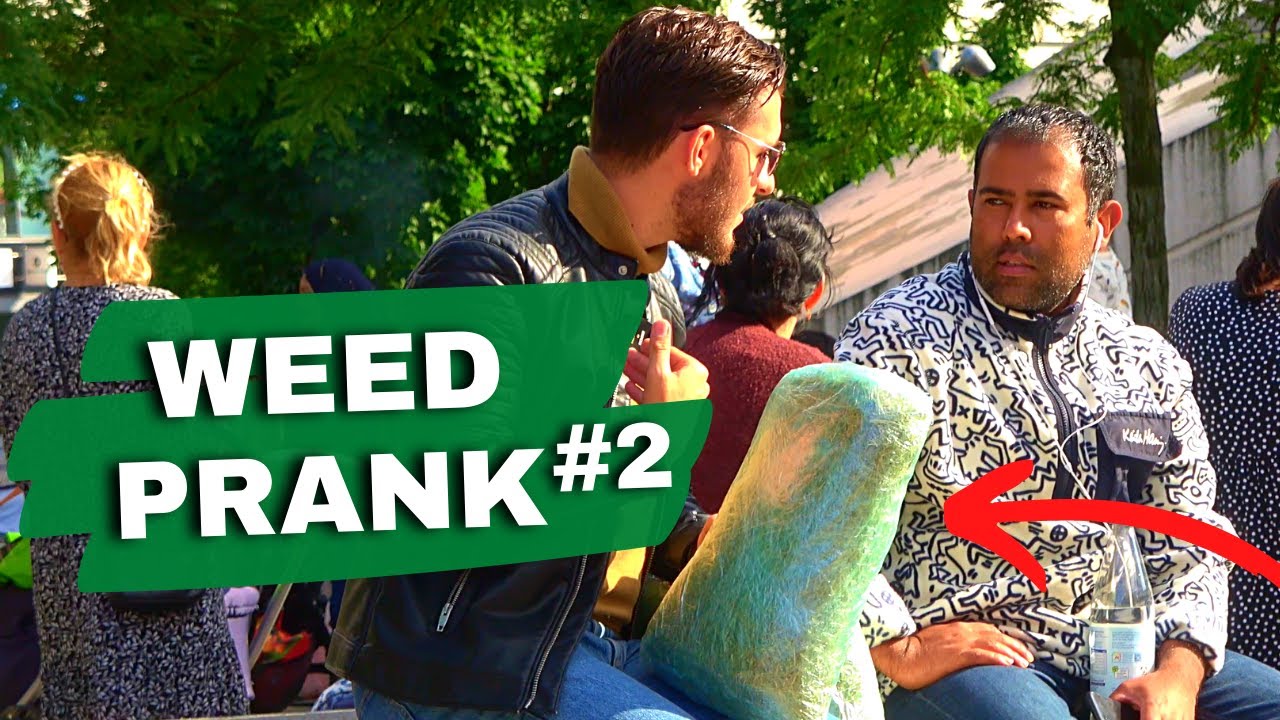 Inder droht mit POLIZEI (weil ich ihm 2 KG Weed verticken wollte) / WEED PRANK TEIL 2