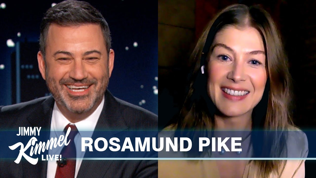 Rosamund Pike on Crazy River Rafting Trip, Kids’ Toothpaste Reviews & Golden Globe Nomination