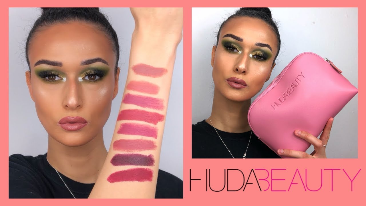 NEW HUDA BEAUTY POWER BULLET LIPSTICKS| SWATCHES AND REVIEW