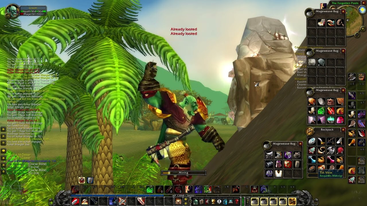 Graum lvl 25 questing Stonetalon Mountains