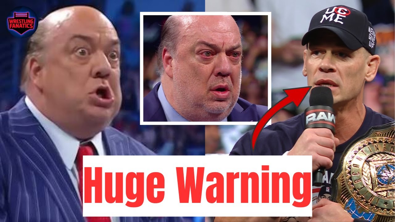 🚨💣John Cena SENDS BIG WARNING to HEYMAN on Why He Should Avoid the WARGAMES?!