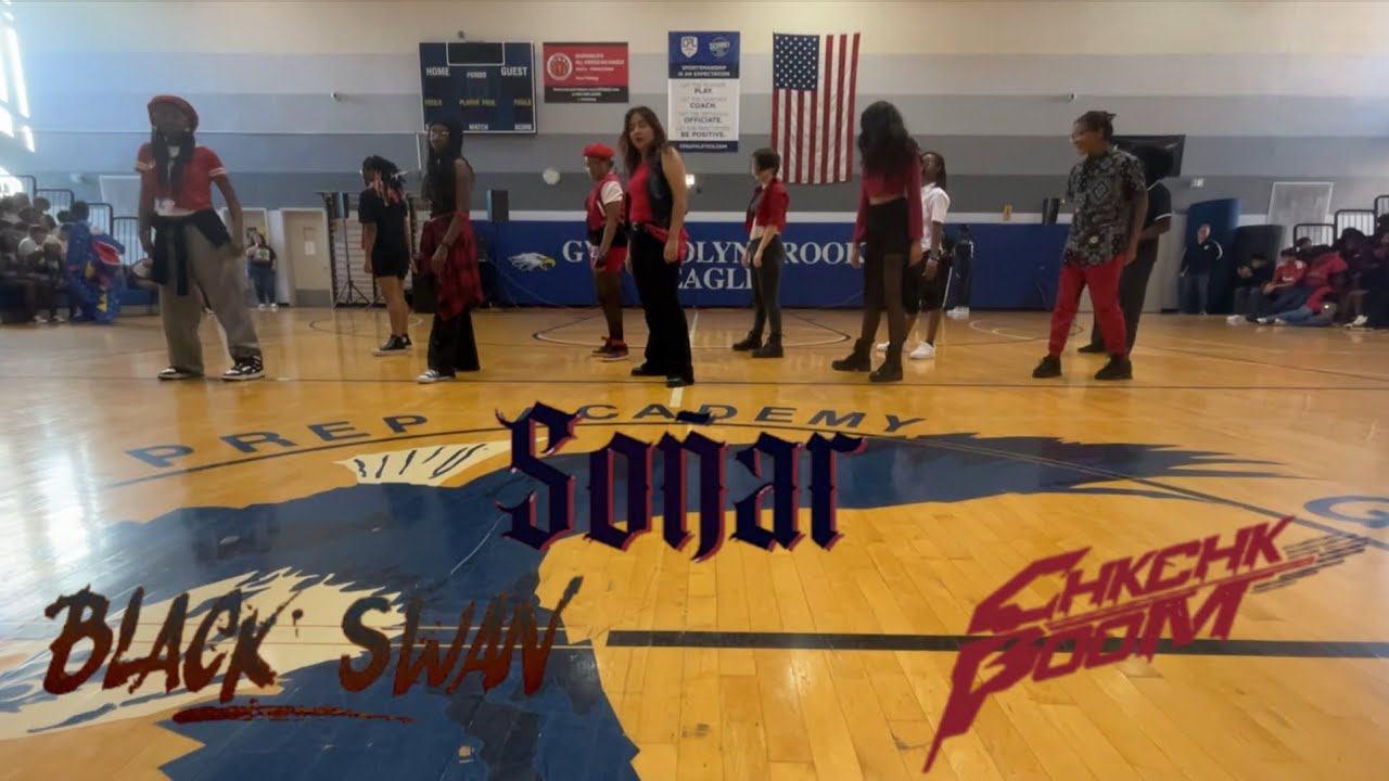 [KPOP IN SCHOOL] Black Swan + Soñar + Chk Chk Boom | 2024 Pep Rally | Asterea K-pop Dance CLUB