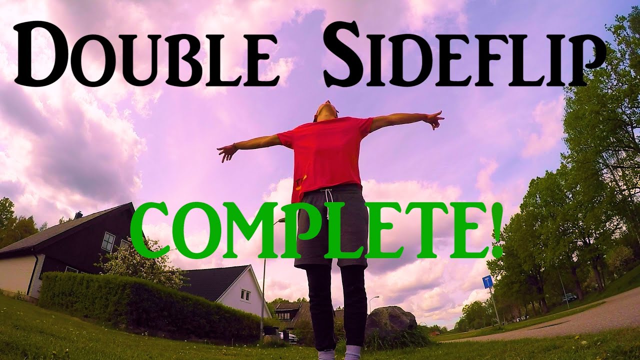 LEARNING THE DOUBLE SIDEFLIP - MY PROGRESSION