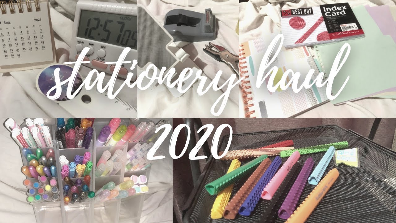 stationery haul ✨ (shopee, lazada and etc.) | philippines