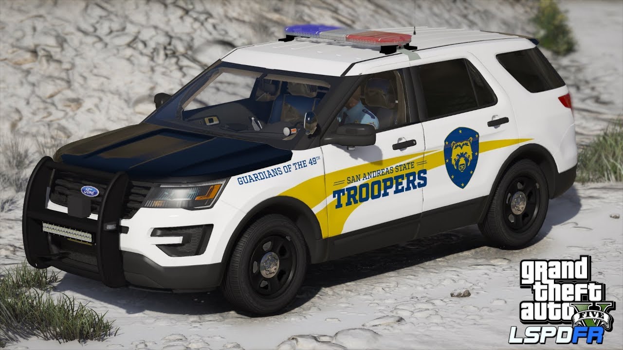 GTAV-LSPDFR Day-330 Alaska State Troopers, Helicopter helps with pursuit, Road to 7K!!