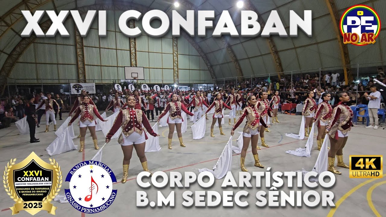 CONFABAN 2025 - CORPO COREOGR&Aacute;FICO  BM SEDEC S&Ecirc;NIOR  NO CONCURSO DE FANFARRAS E BANDAS DO GP