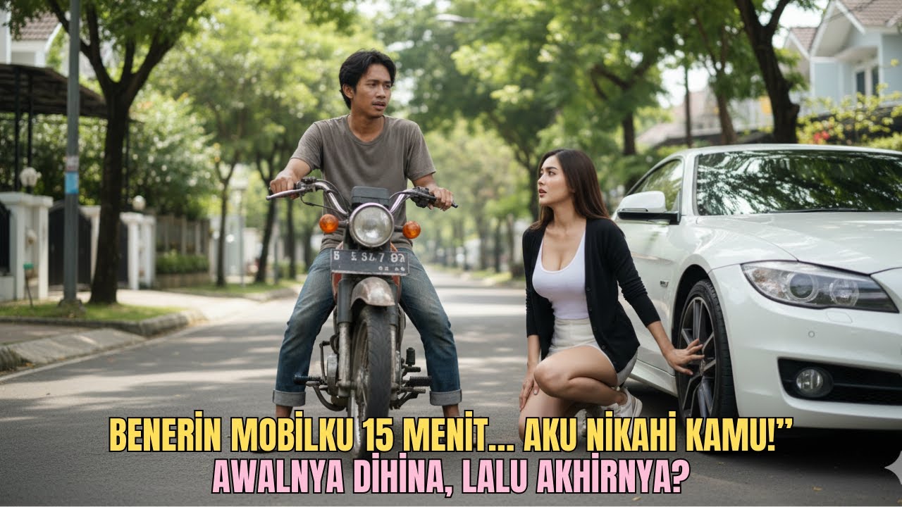 “Kalau kamu bisa benerin mobilku dalam waktu 15 menit, Aku Akan Menikahimu!” Ucap CEO Sombong...