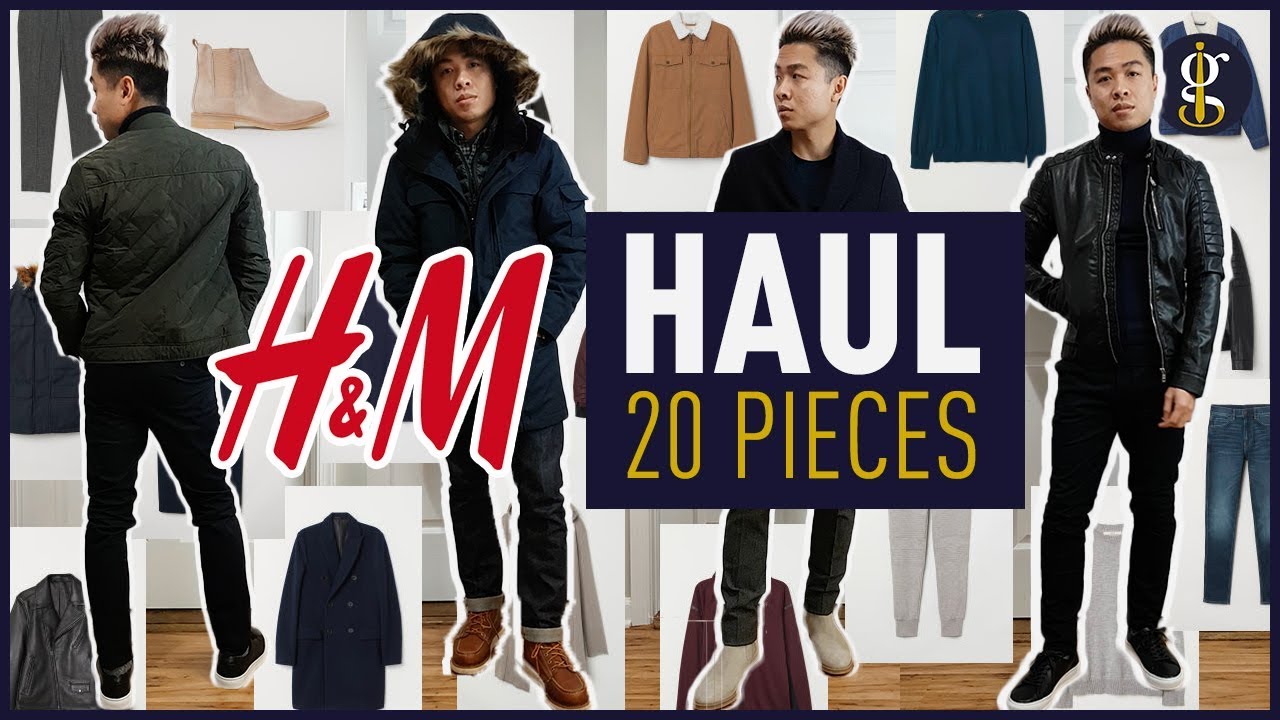 H&M TRY ON HAUL Fall/Winter 2024 | Men's Outfit Inspiration & Lookbook