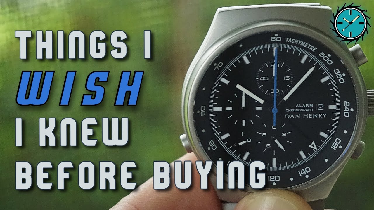 Watch this before buying your Dan Henry 1972 maverick chronograph [Full review]