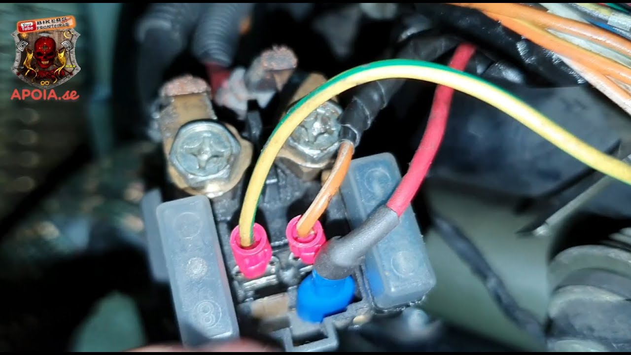 COMO MUDAR O RELE DE PARTIDA DA SUA MOTO ! SIMPLES E BARATO