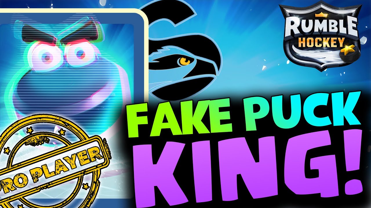 ULTIMATE FAKE PUCK TUTORIAL with SNYVIPER in RUMBLE HOCKEY (PRO PLAYER)
