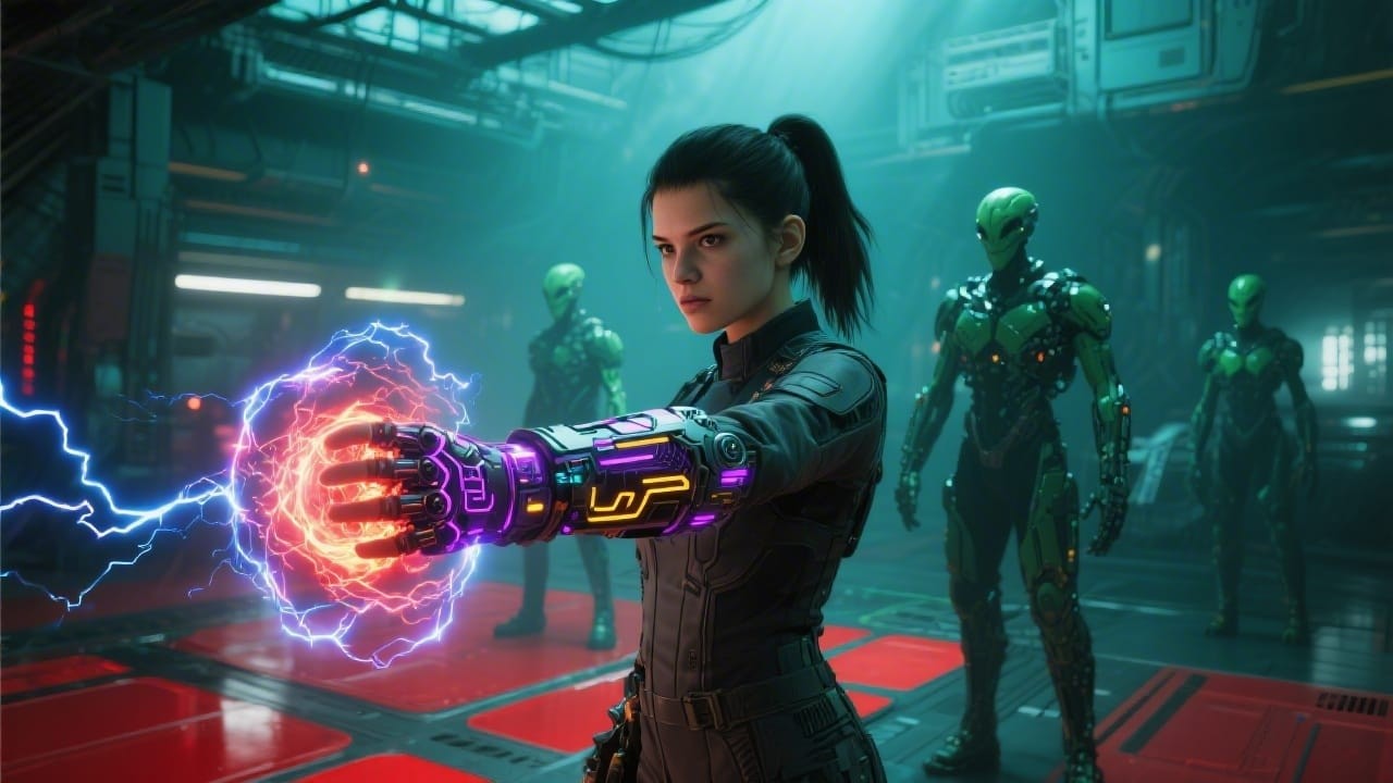 During Earth Theory, the Scanner Spiked | She Caught the Plasma Bolt