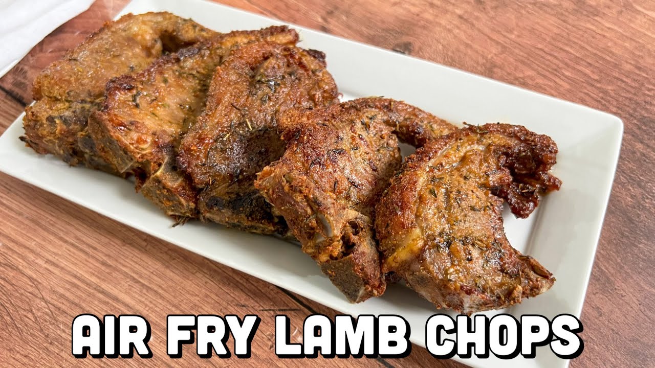 AIR FRY LAMB CHOPS || LAMB CHOPS || BEE'SKITCHEN