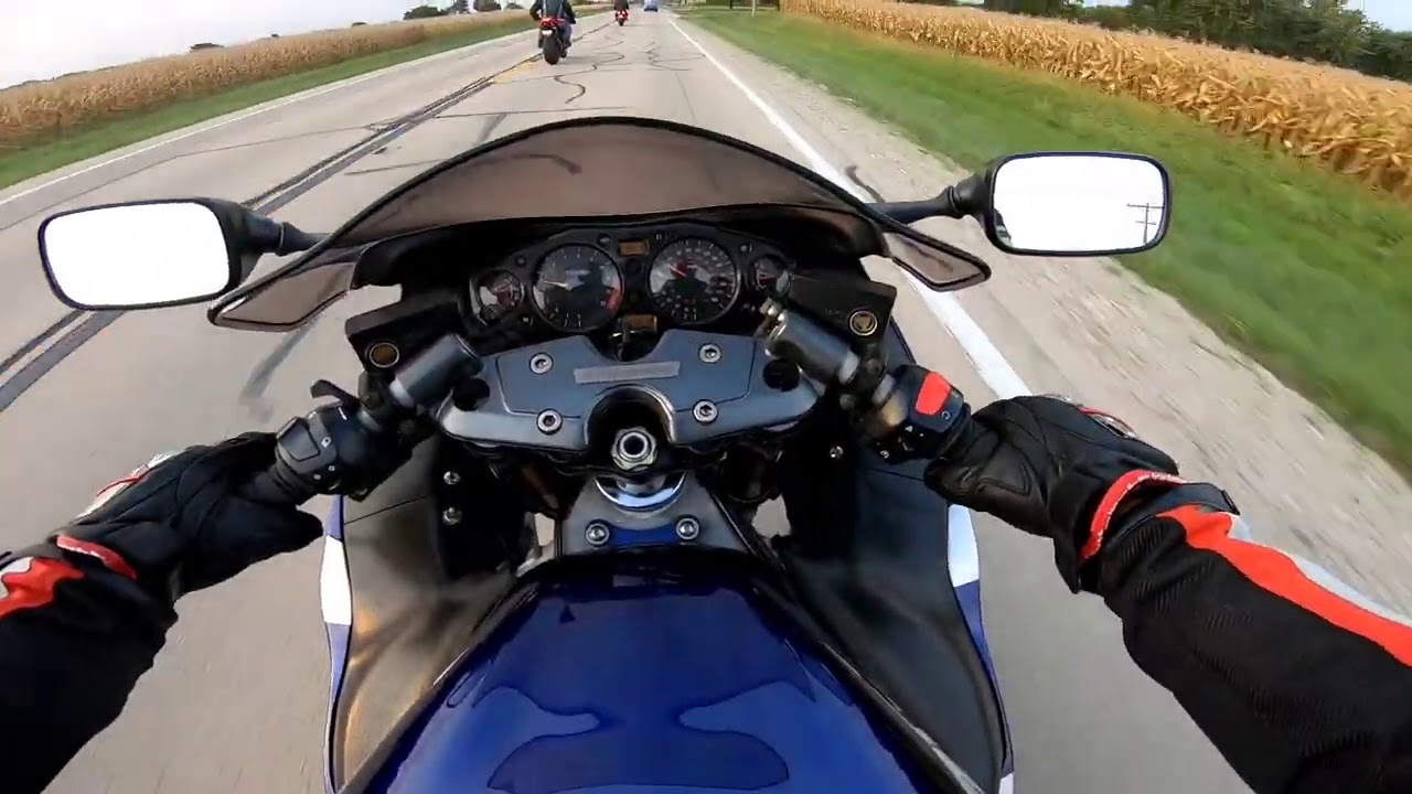 FIRST RIDE HAYABUSA GSXR 1300 SUZUKI!