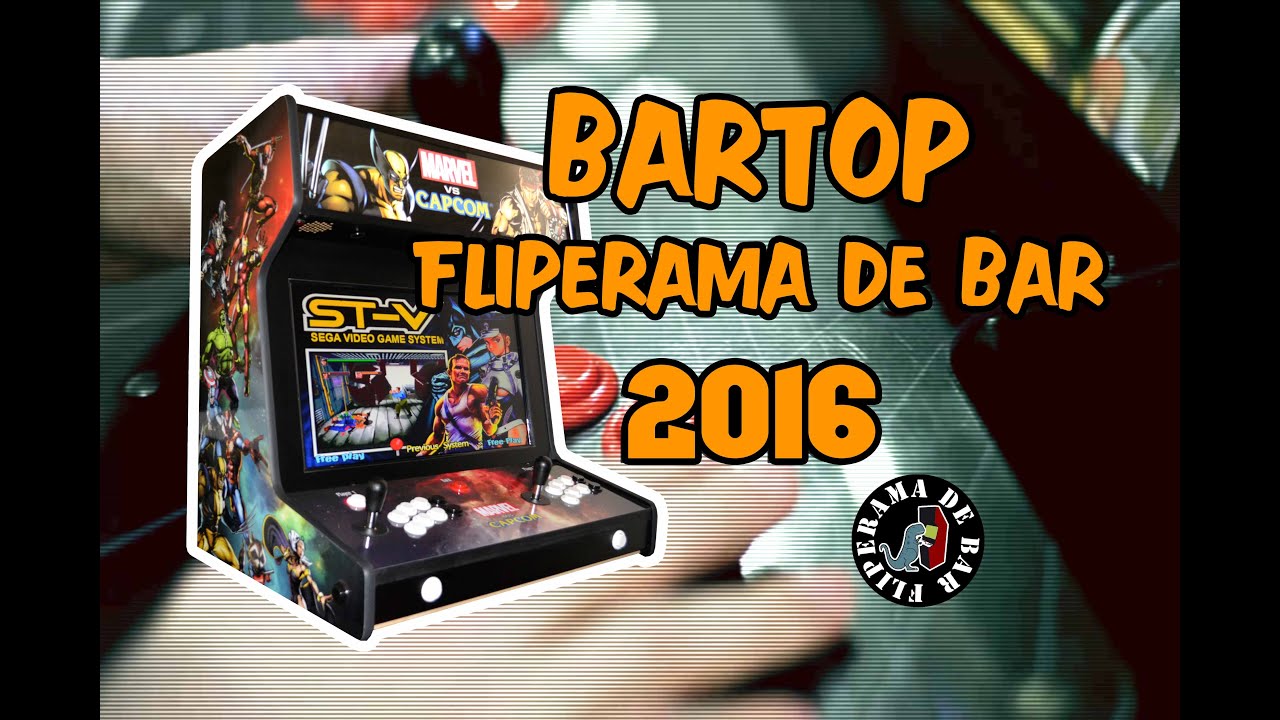 Fliperama de Bar - Arcade Bartop 2016