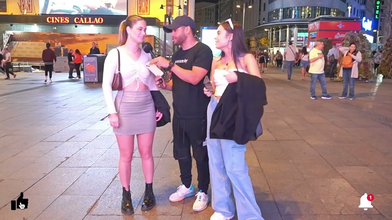 Hermosas y solteras - entrevista en Madrid 