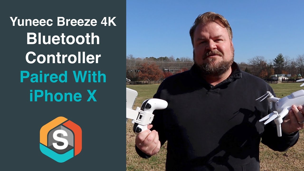 Yuneec Breeze 4k Bluetooth Controller - Paired with iOS