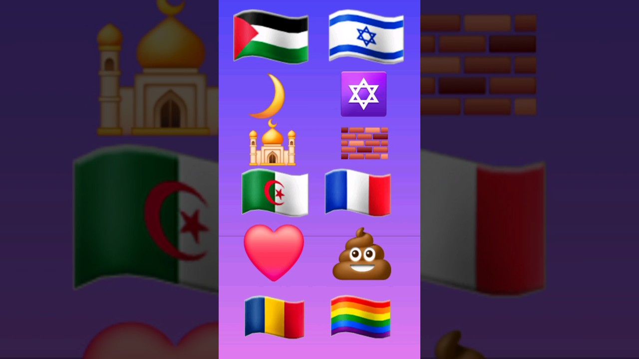 Palestine vs Israel | 🇵🇸 ⚔️ 🇮🇱 | France vs Algeria | 🏳️&zwj;🌈 🇹🇩 #freepalestine #Israel #algeria #france