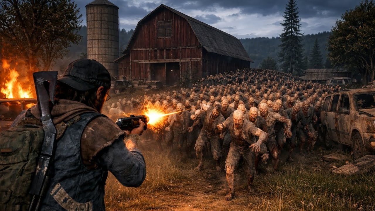 Days Gone - Horda de la Granja River Flow