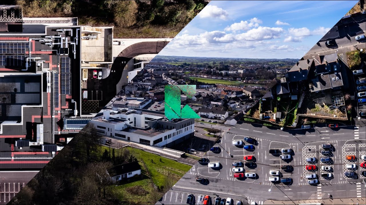 Armagh By Drone - Lonsdale Road & Railway Street (4K)
