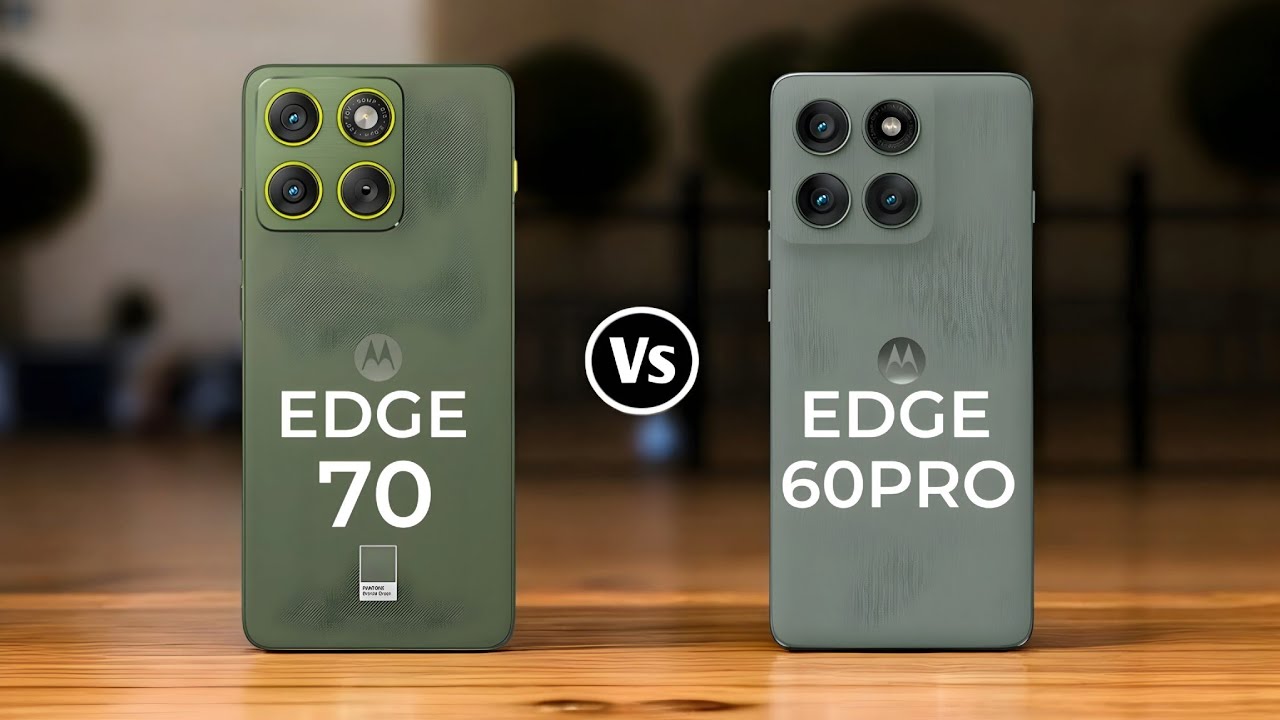 Motorola edge 70 Vs Motorola edge 60 Pro 
