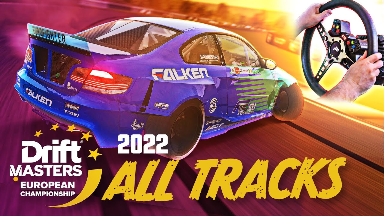 ALL Drift Masters Tracks // 2022 Season DMEC // Assetto Corsa Mods