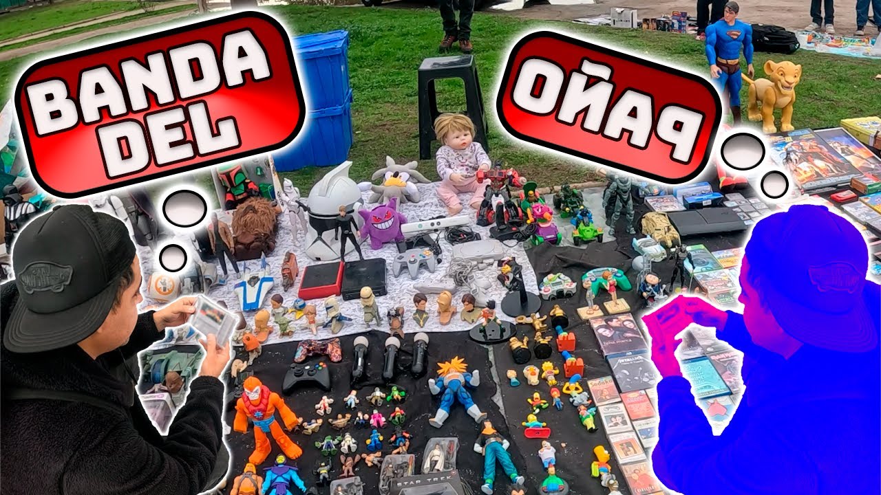 ¡Increíbles Hallazgos Retro en La Banda del Paño! 🕹️ 🎮  Plaza San Germán, Lo Prado