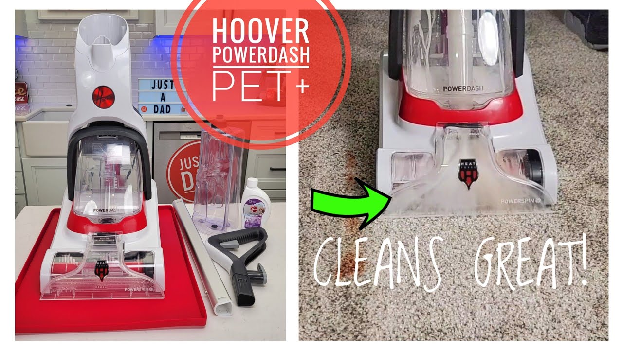 Обзор пылесоса для чистки ковров Hoover PowerDash Pet+