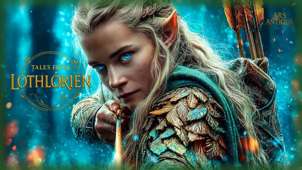 Tales from Lothlórien | Elven Harps & Flutes | Peaceful Fantasy Chill for Focus