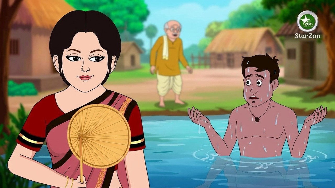 চাষীর চালাক বউ | Chashir Chalak Bou  | Bangla Cartoon | Bangla Moral Story | Rupkothar Golpo