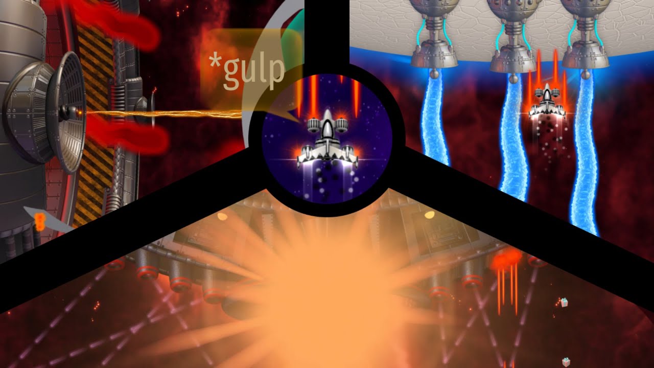 Chicken Invaders Universe 147.3 - Max Difficulty Unprepared Mission #8 (with Moron railgun)